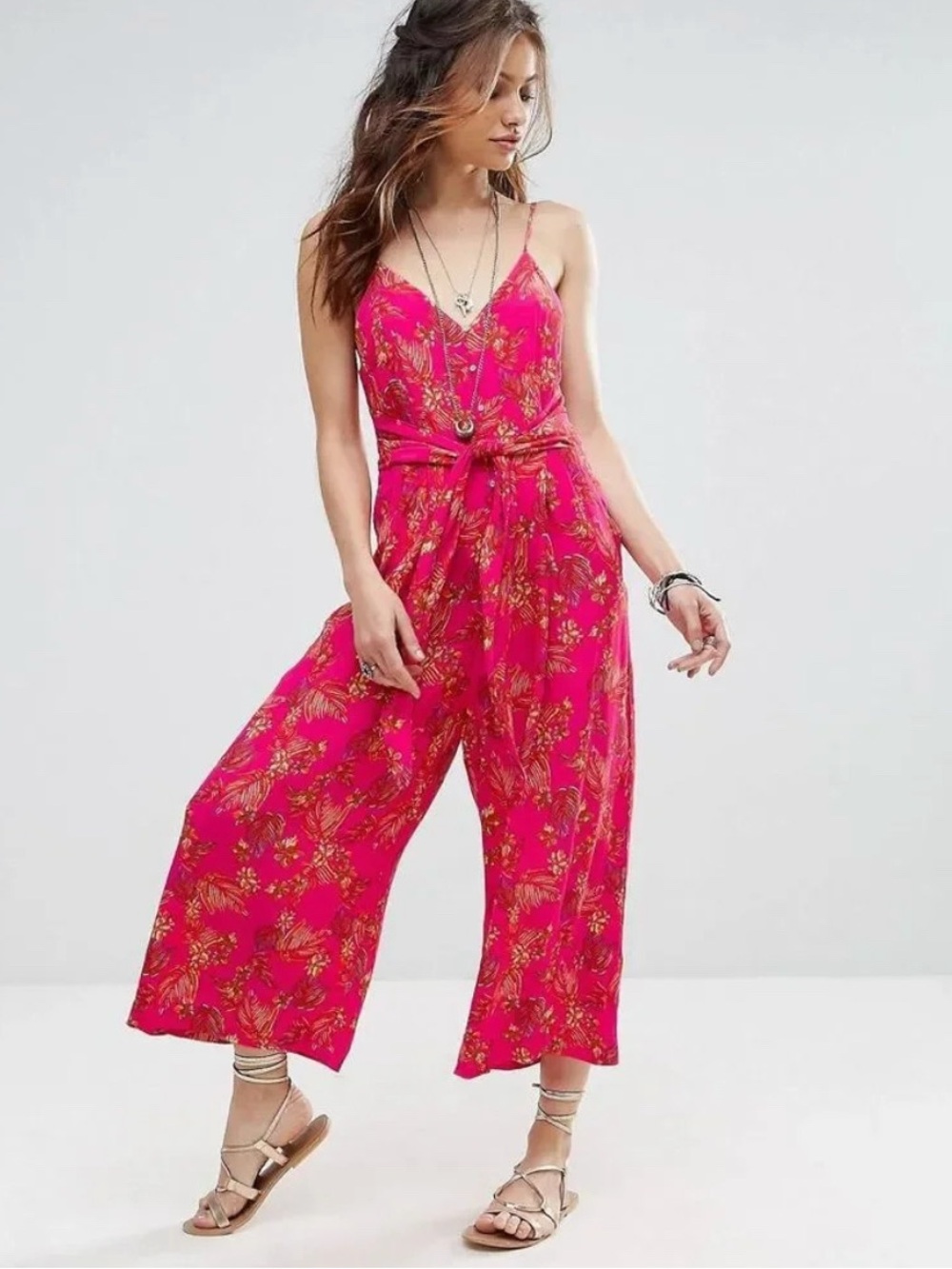 Free People "Hot Tropics" Jumpsuit